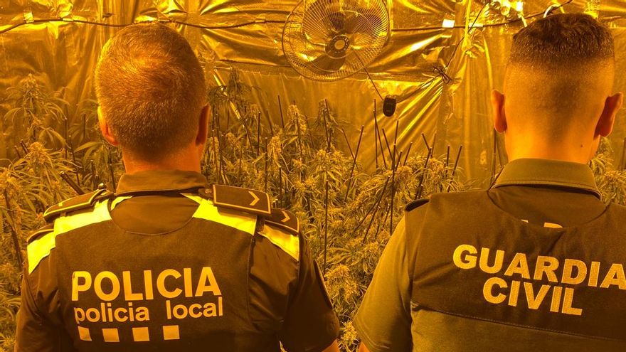 Requisen marihuana i detenen quatre persones en una masia de Caldes
