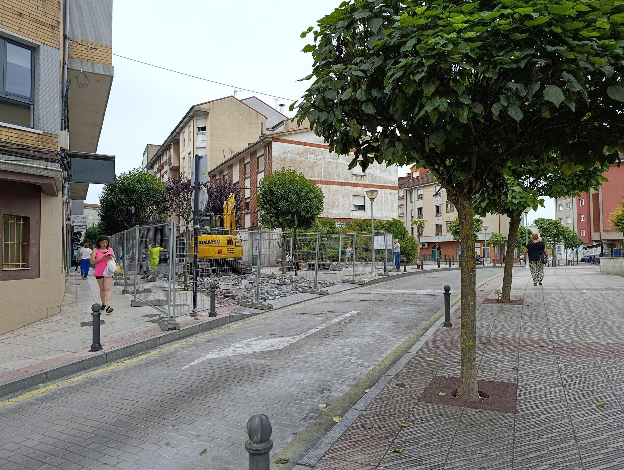 Arranca la reurbanización de la calle Leopoldo Lugones