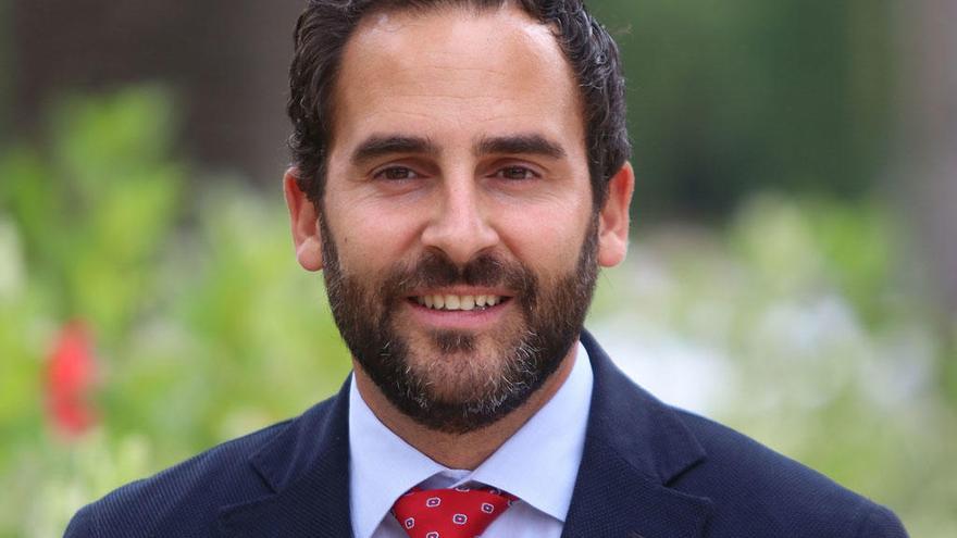 Daniel Pérez, portavoz del PSOE.