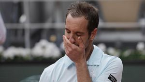 Richard Gasquet, tras su derrota contra Sinner