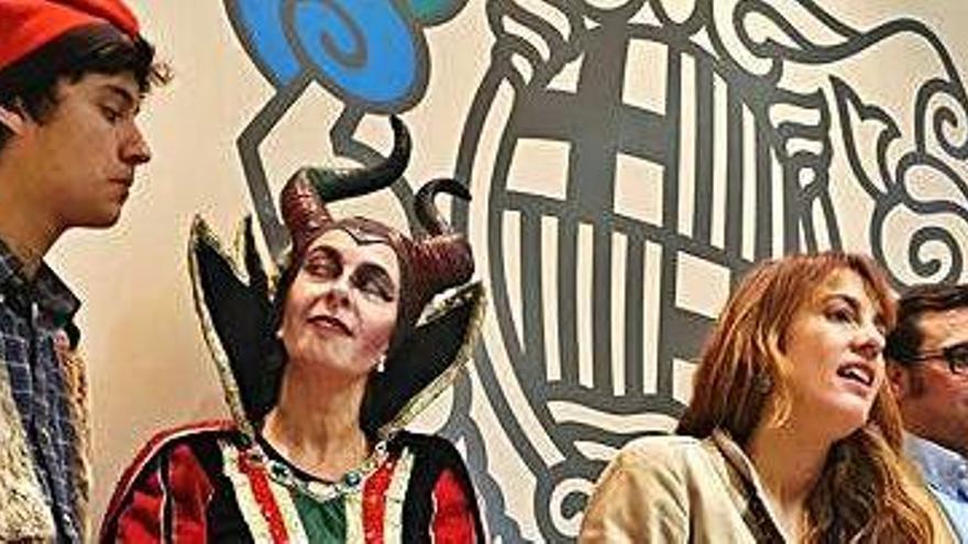 Presentació de l&#039;espectacle d&#039;encesa dels llums, ahir a l&#039;ajuntament