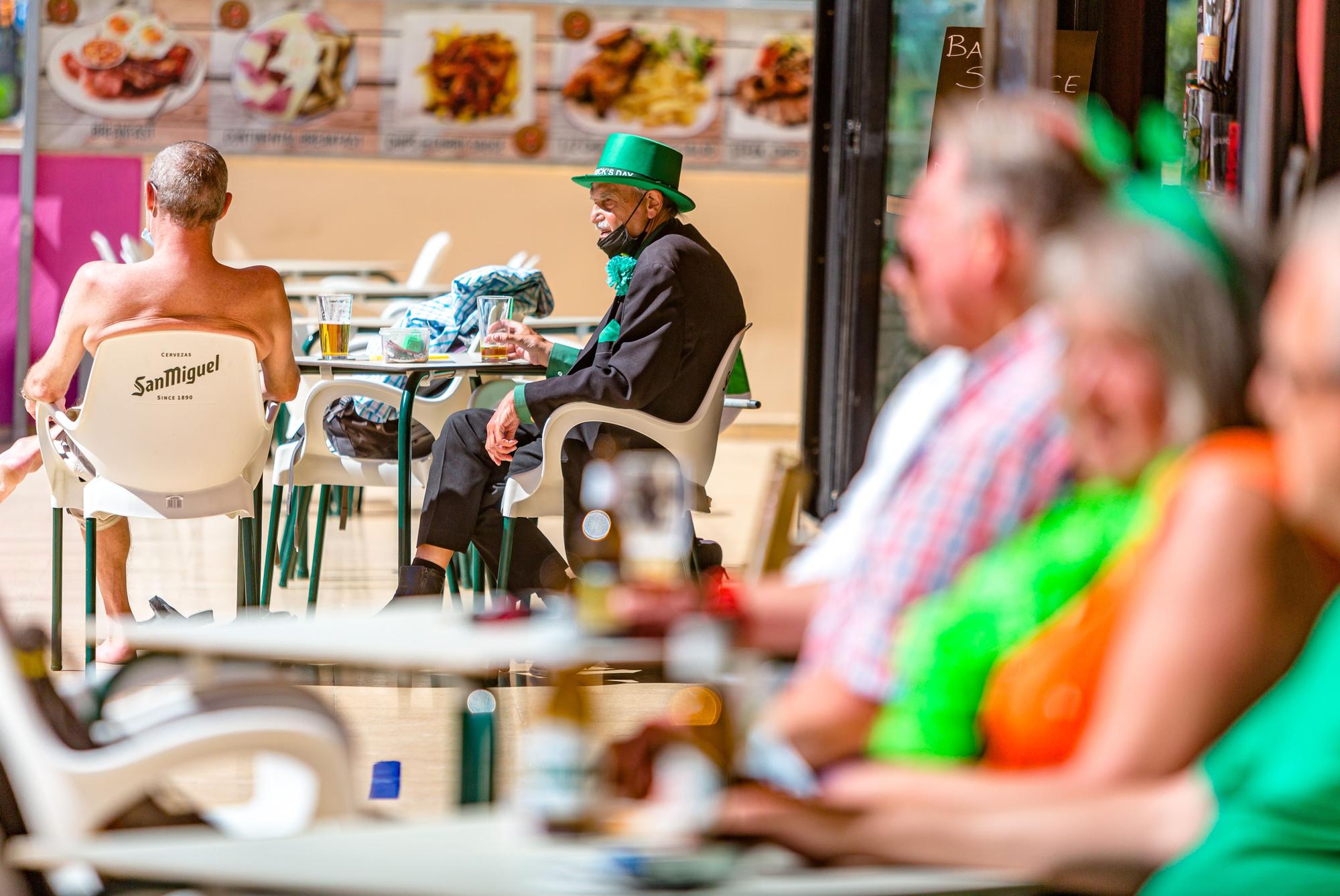 Celebración de St Patrick's Day en Benidorm