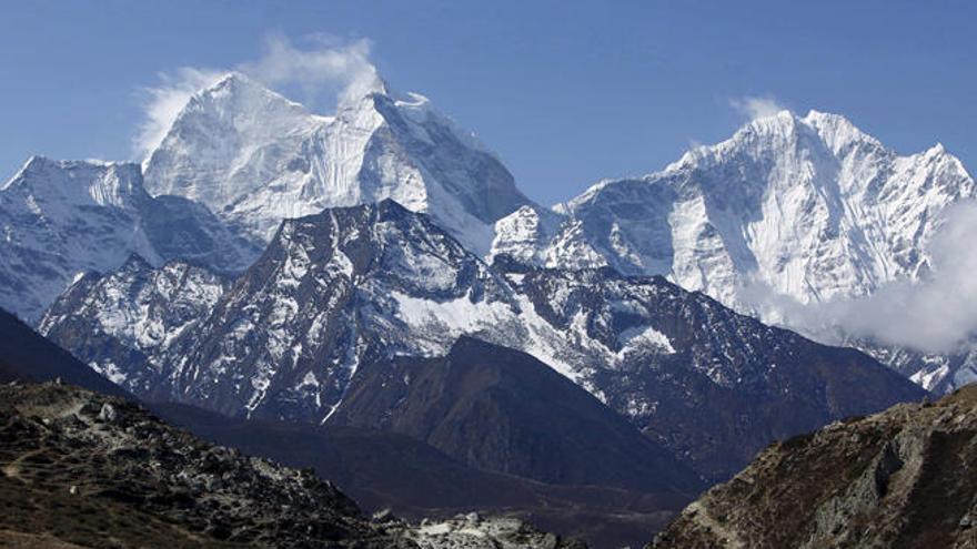 Cumbre del Everest.