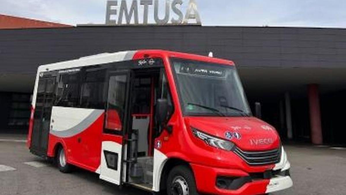 Autobús de EMTUSA