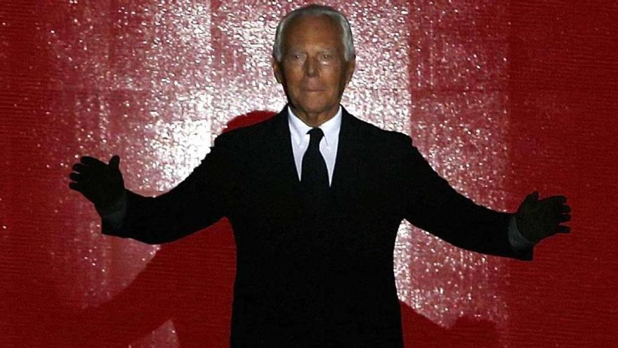 Armani llega a los 80 sin pasar de moda