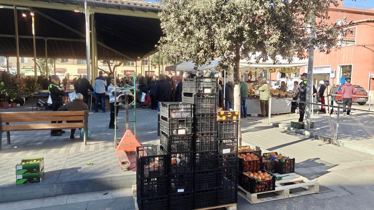 El mercat de Figueres, en una foto d'arxiu.