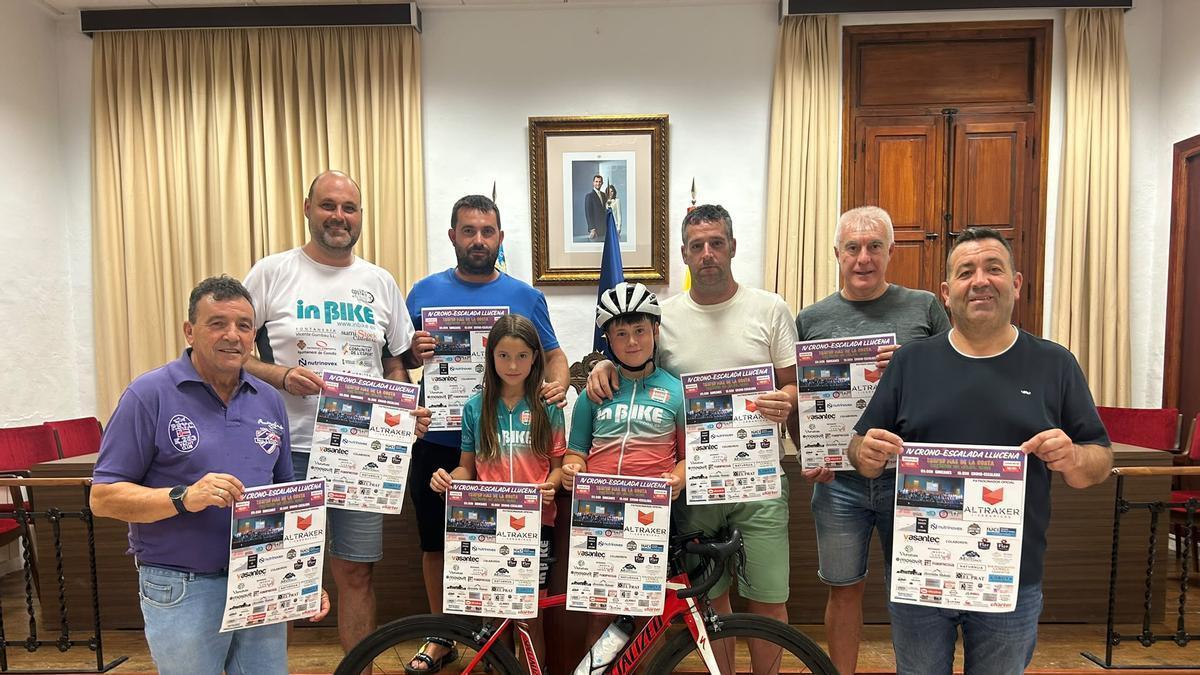 El Ayuntamiento de Llucena impulsa, junto al Club Ciclista Costa Azahar de Castellón, la IV Cronoescalada Infantil Trofeo Mas de la Costa.