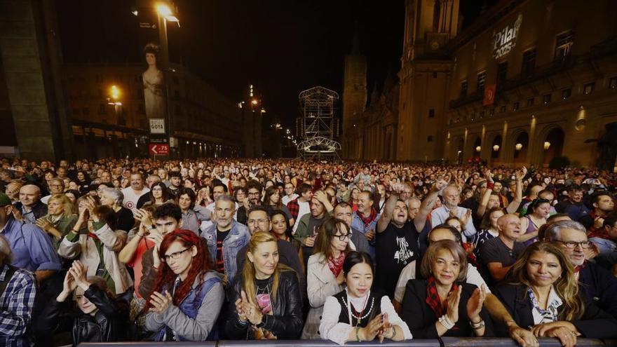 Zaragoza vigilará en tiempo real la Ofrenda de Flores y tres grandes escenarios del Pilar