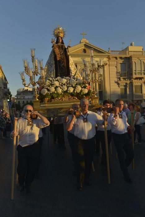 Procesión de la Virgen del Carmen en Murcia