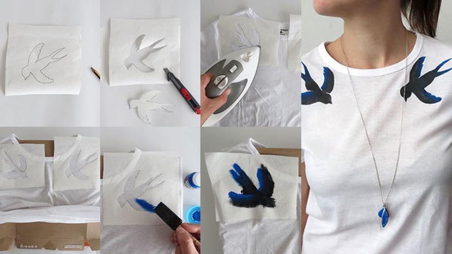 DIY: 10 ideas geniales para renovar tus viejas camisetas - Levante-EMV