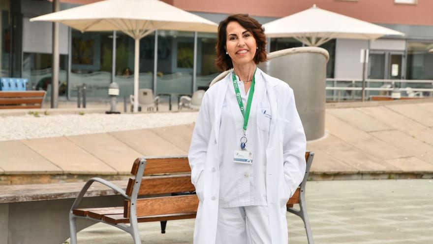 Maria Martínez és cap de llevadores de l’Hospital de Figueres.