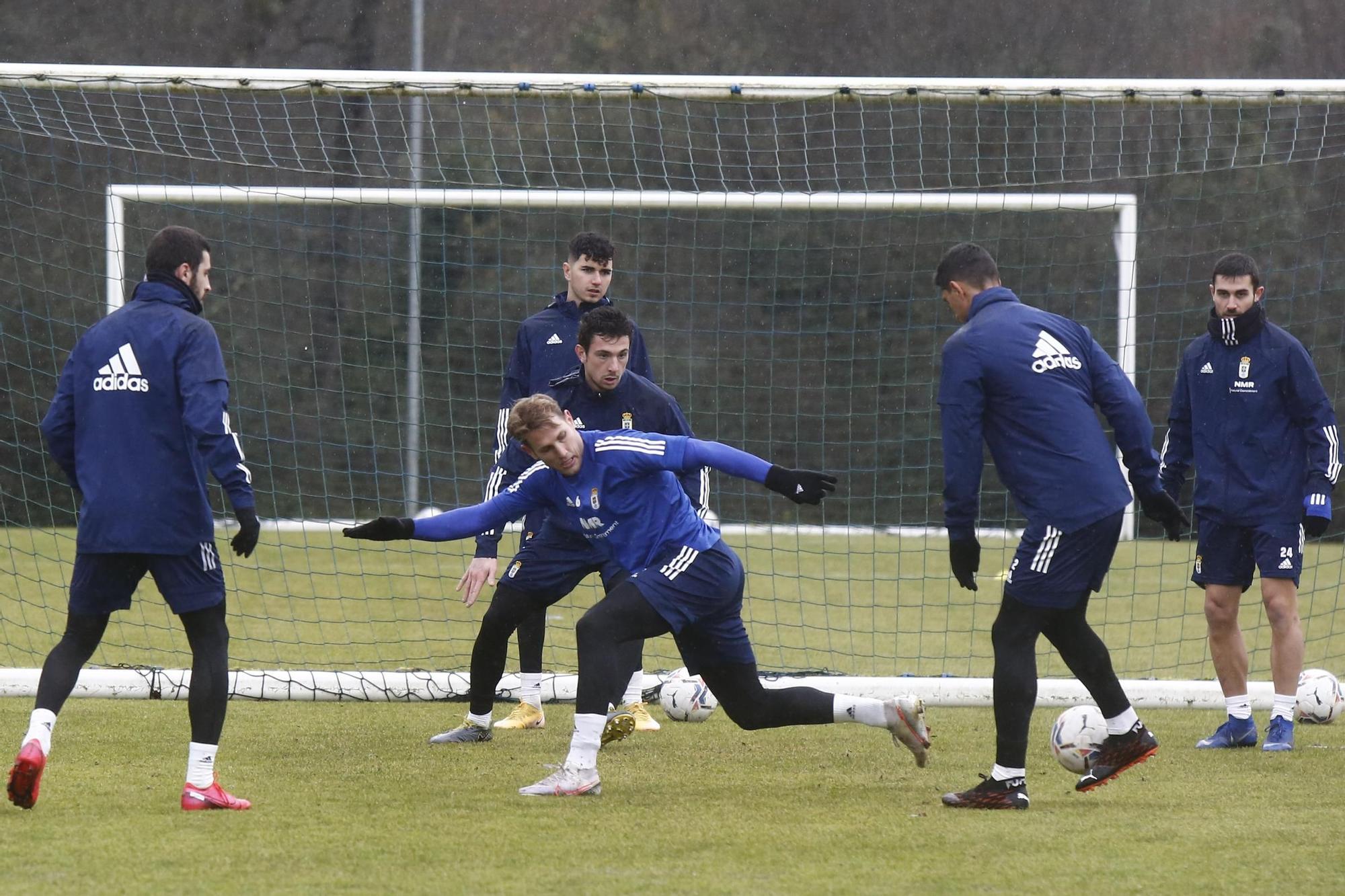 Entrenamiento del Oviedo