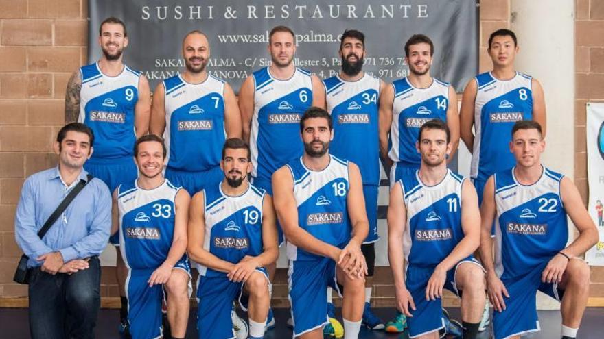 Plantilla del Sakana Calvià, campeón de Balears de Primera.