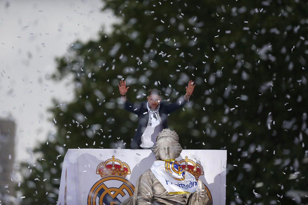 EL REAL MADRID CELEBRA LA UNDÉCIMA EN CIBELES