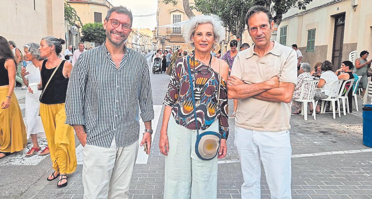 Pablo Elena, Carmen Pinós y Pedro Vidal.