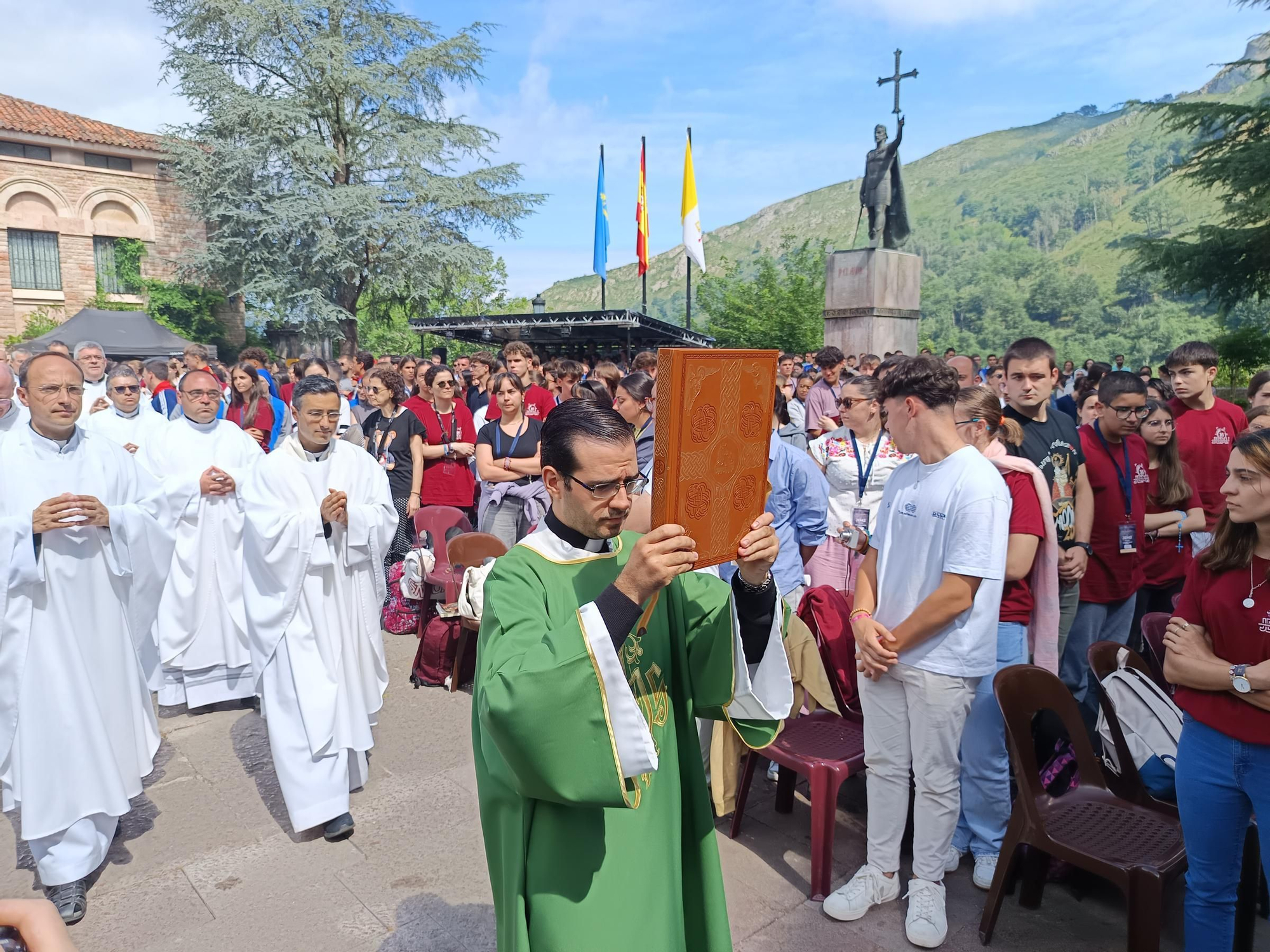 Jornada Eucarística Mariana en Covadonga