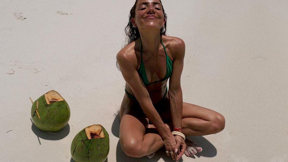 Paula Ordovás en bikini