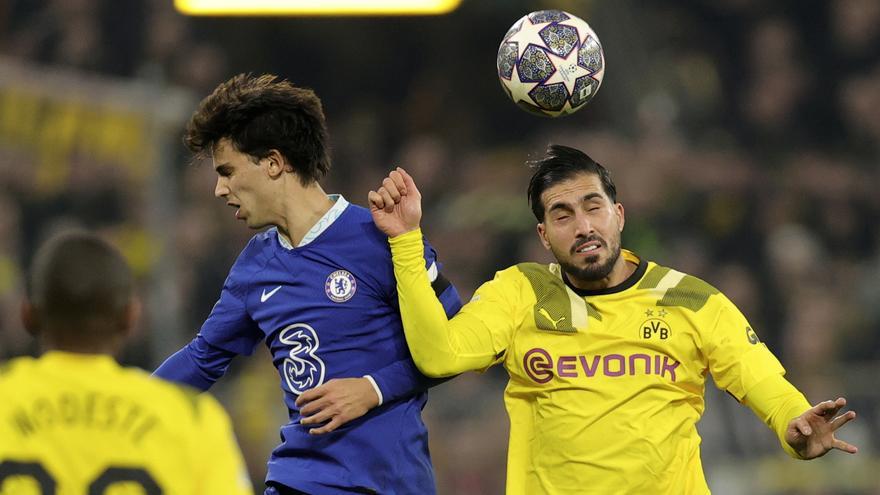 El Dortmund toma ventaja ante el Chelsea de un ineficaz Joao