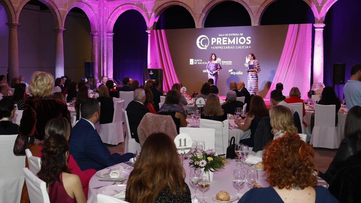 Ambiente de la gala celebrada ayer en el Hotel Monumento de San Francisco