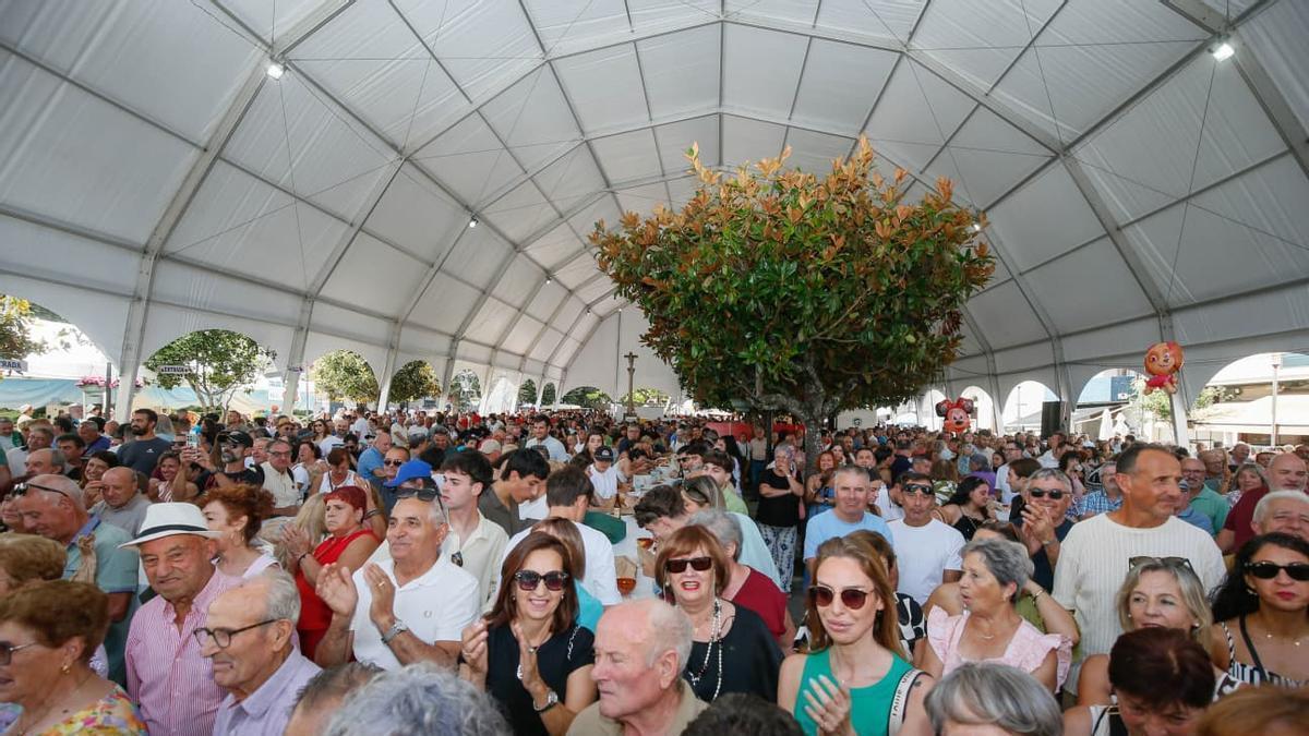 Salceda triunfa con su fiesta de los callos a 28 grados