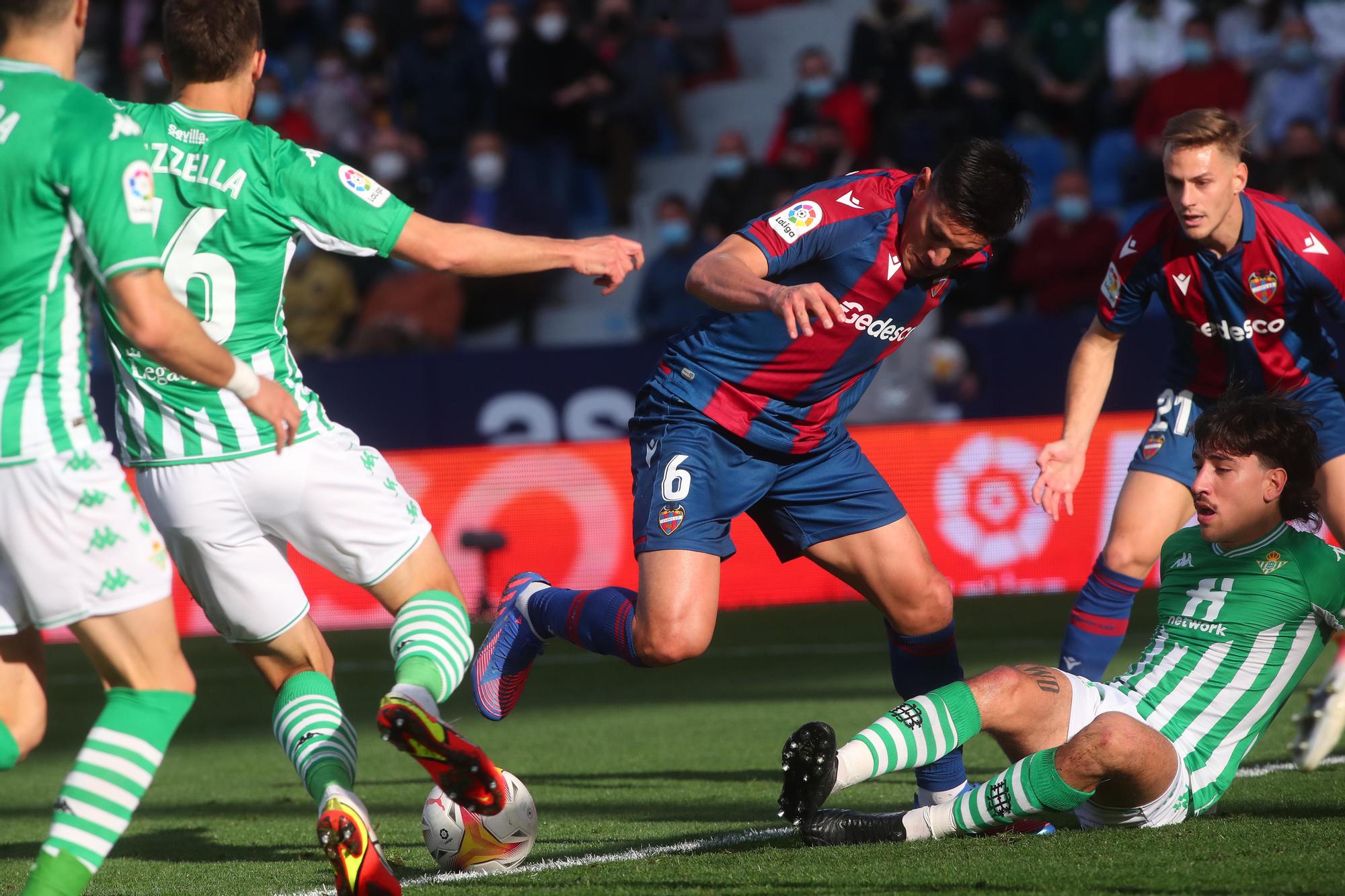 Las imágenes del Levante UD - Betis