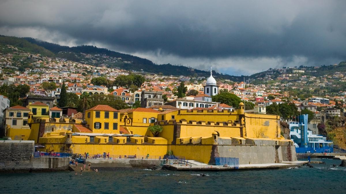 Aspecto actual del castillo de Funchal, de donde se fugaron los políticos presos que llegaron a Gran Canaria en 1919.