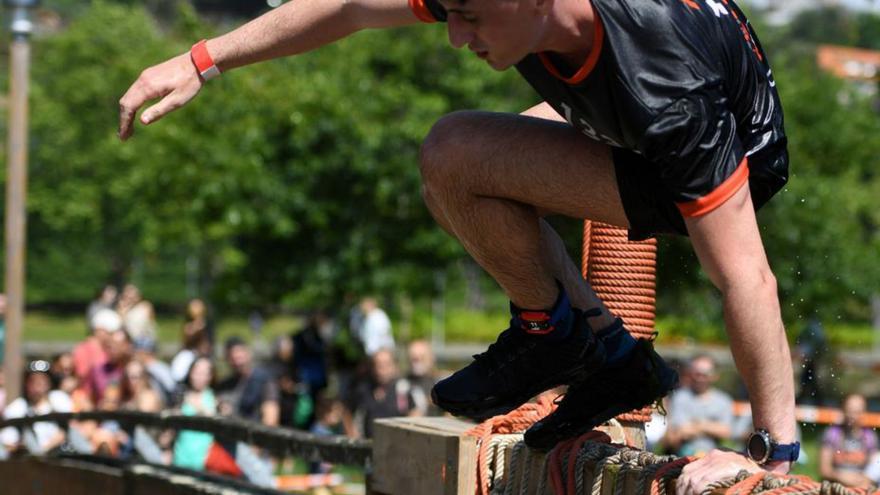 Un participante de la última edición de la Gladiator Race.   | // G. S.