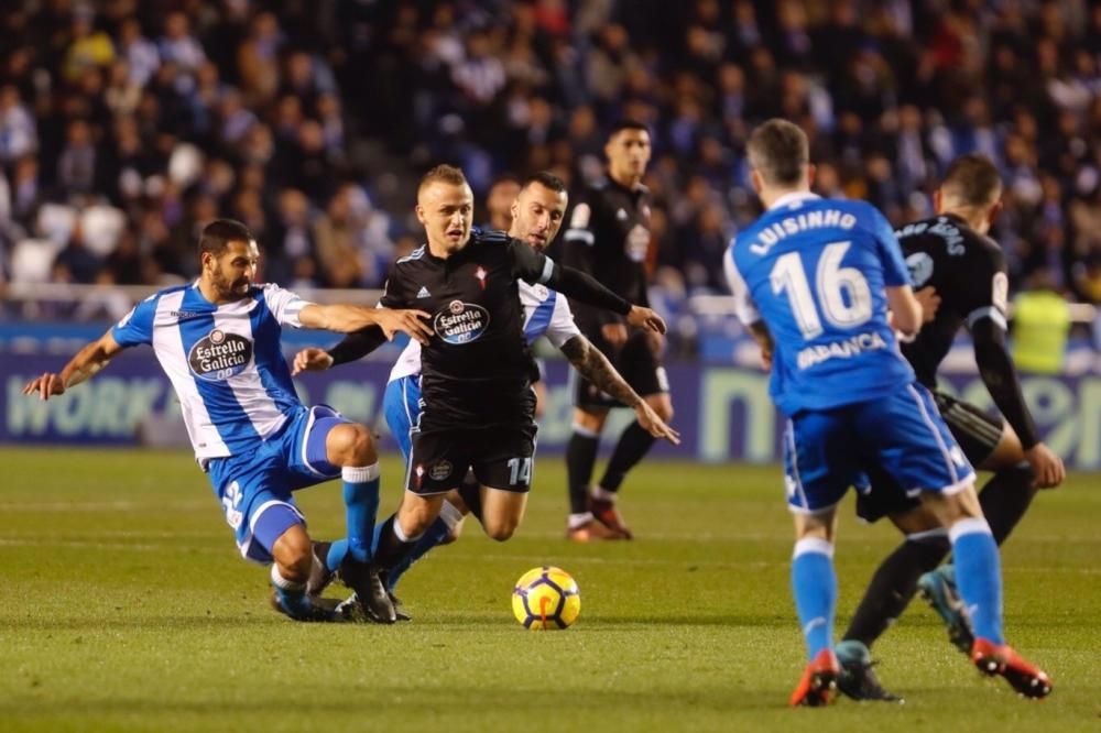 El Dépor cae ante el Celta en Riazor