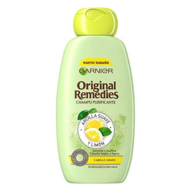 ORIGINAL REMEDIES Champú purificante de arcilla suave y limón