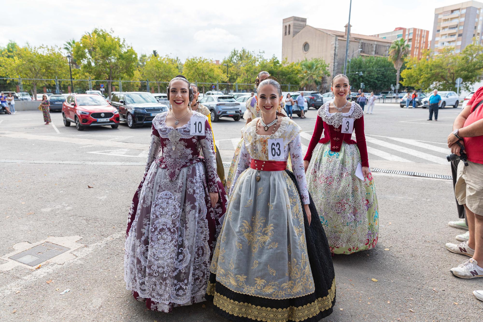 Visita de las candidatas al Ciutat de València