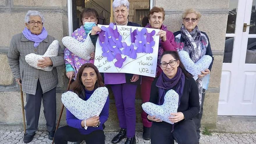 Almohadas con corazón