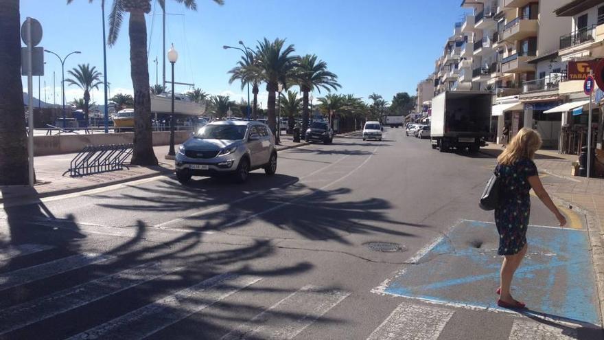 La primera fase se centrará en esta zona de la primera línea del Moll.