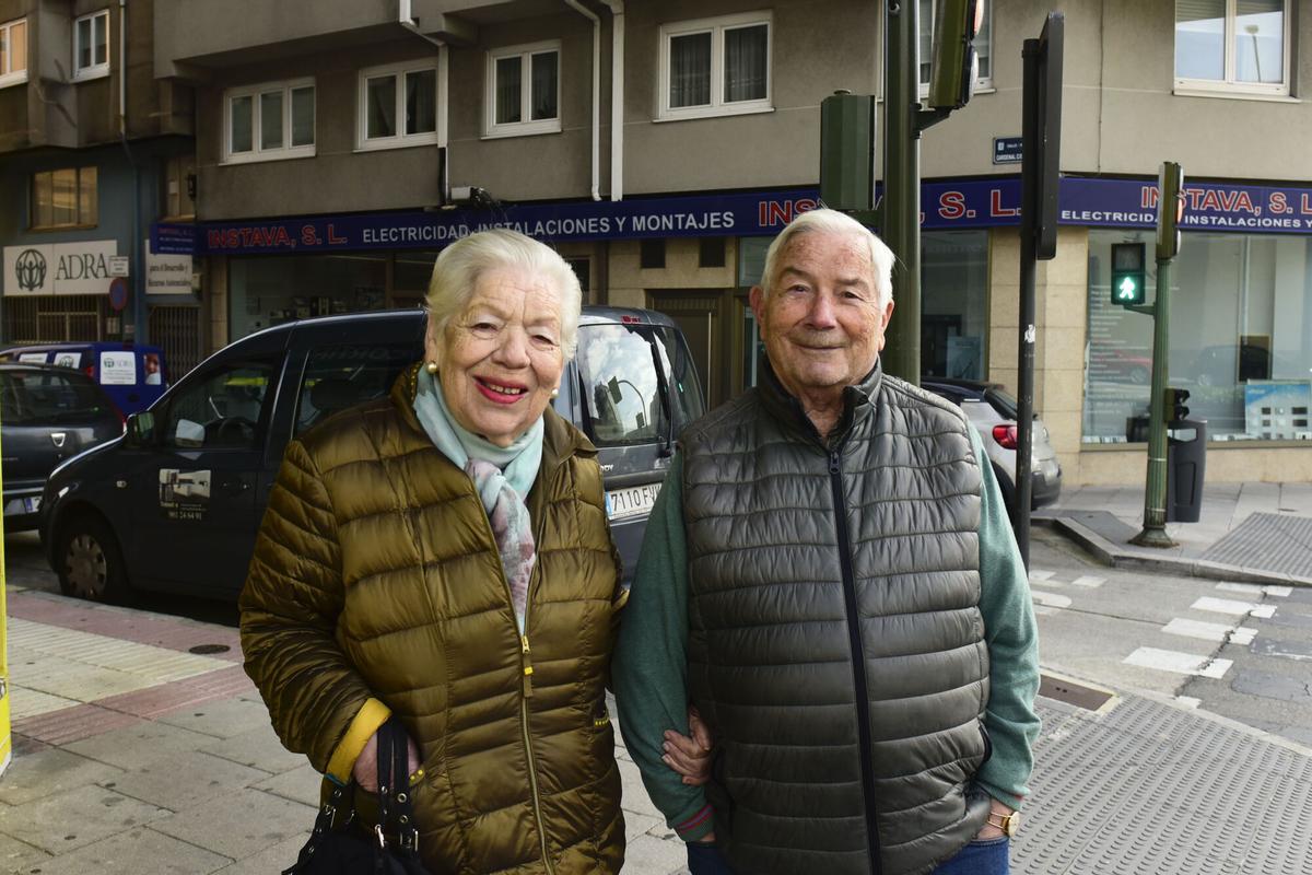 Edmundo Fernando Lozano y María Luisa Rodríguez, vecinos de la Sagrada Familia