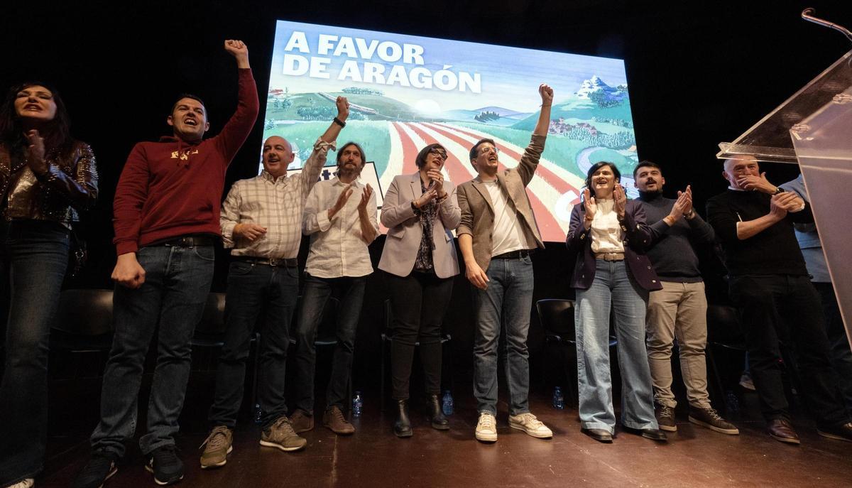 Los candidatos a la presidencia de Aragón