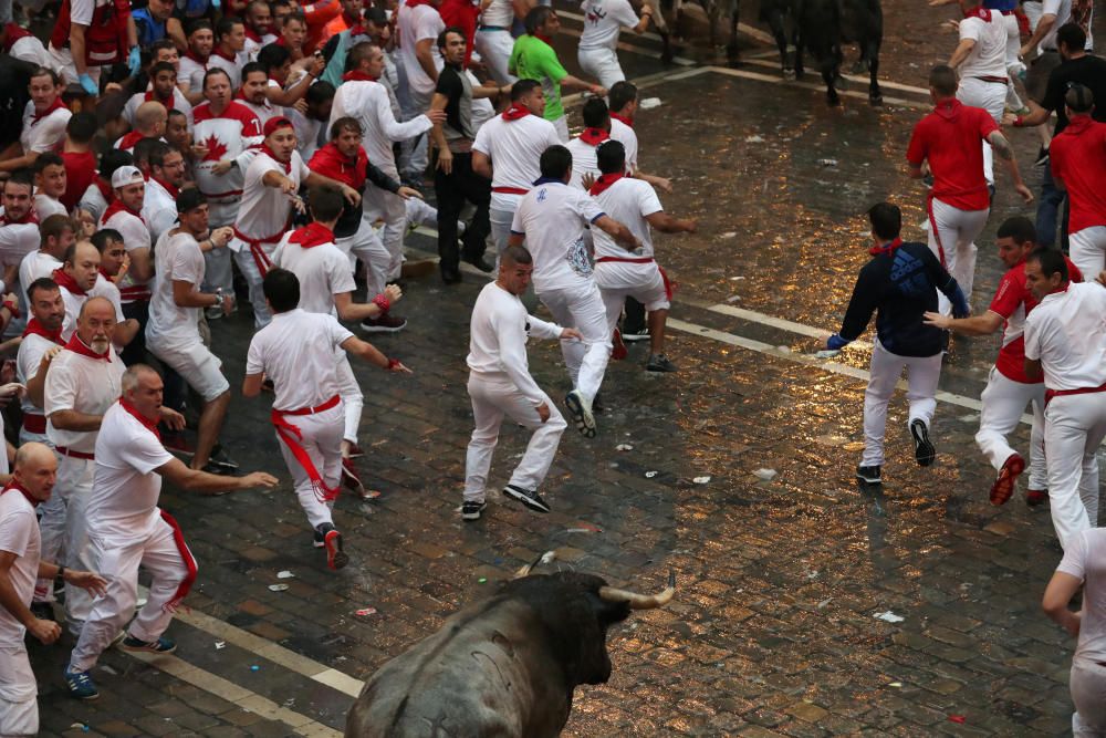 Segon encierro dels Sanfermines