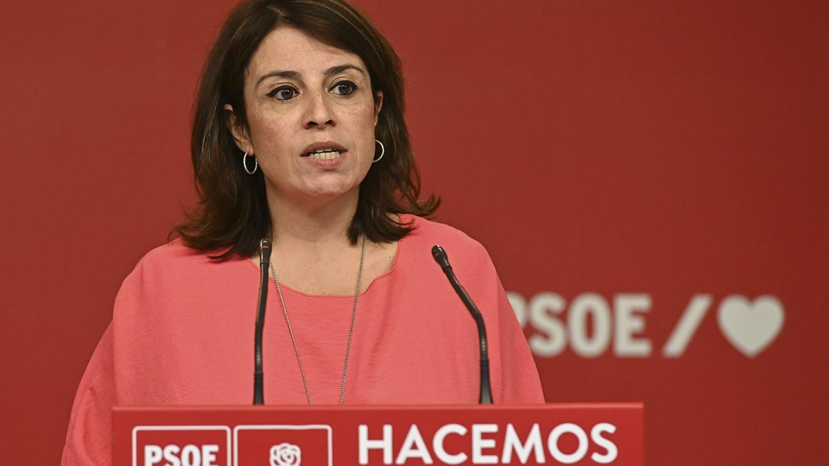 Adriana Lastra dimite como número dos del PSOE por "motivos personales"