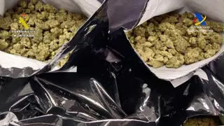 Detenido cuando iba a volar entre Islas con cuatro kilos de marihuana en su mochila