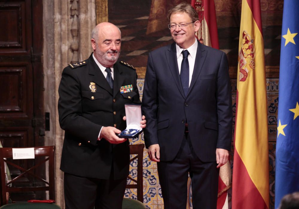 Acto institucional por el 9 d'Octubre en el Palau de la Generalitat