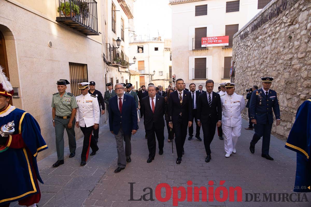 Procesión de exaltación de la Vera Cruz en Caravaca