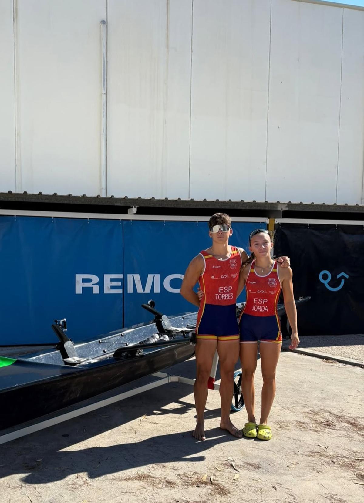 Xavier Torres Montoro ha conquistado junto a Elia Jordá Climent la medalla de bronce en el Campeonato de Europa de Beach Sprint.