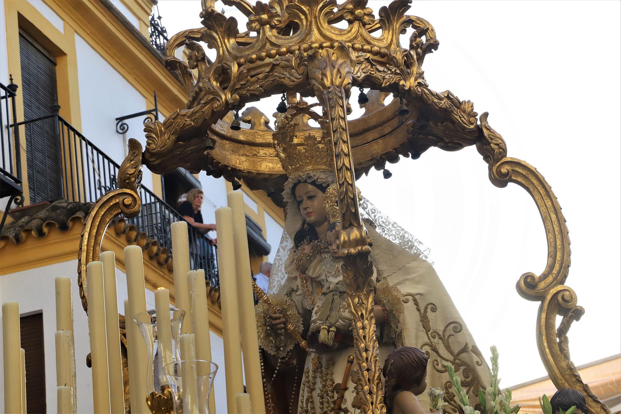 La Virgen del Socorro recorre las calles del barrio