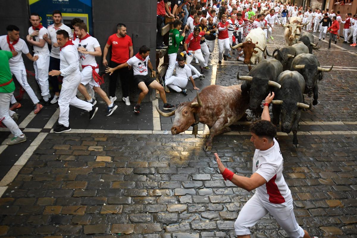 Segundo encierro de los Sanfermines 2023