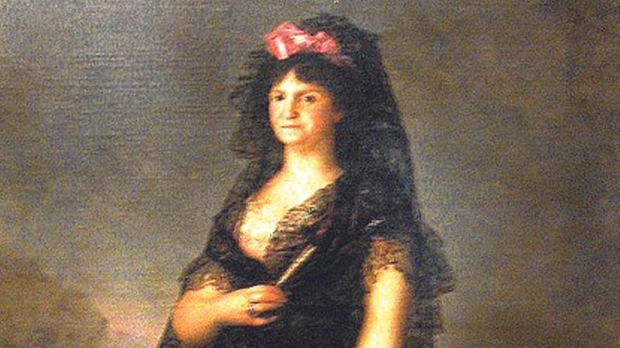 María Luisa de Parma retratada por Agustín Esteve.