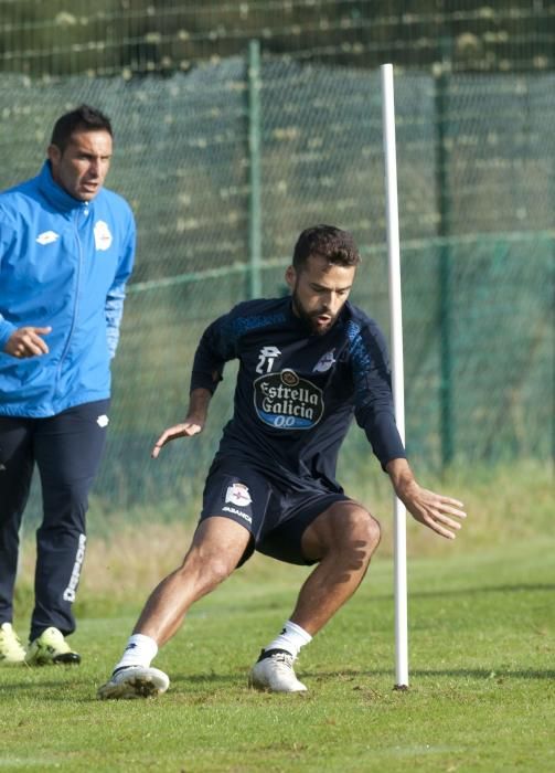 Nueva sesión de preparación para el partido del domingo, 23 de octubre, ante el Celta en Balaídos.