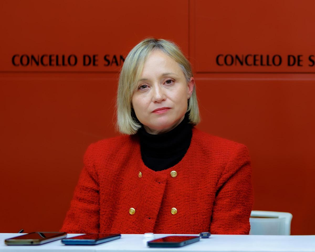 A concelleira socialista Marta Abal