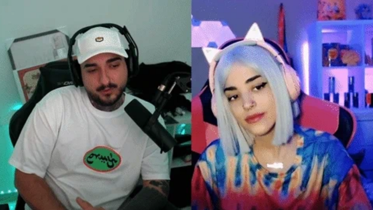 Raggio y Helensitta, 'streamers' en Twitch