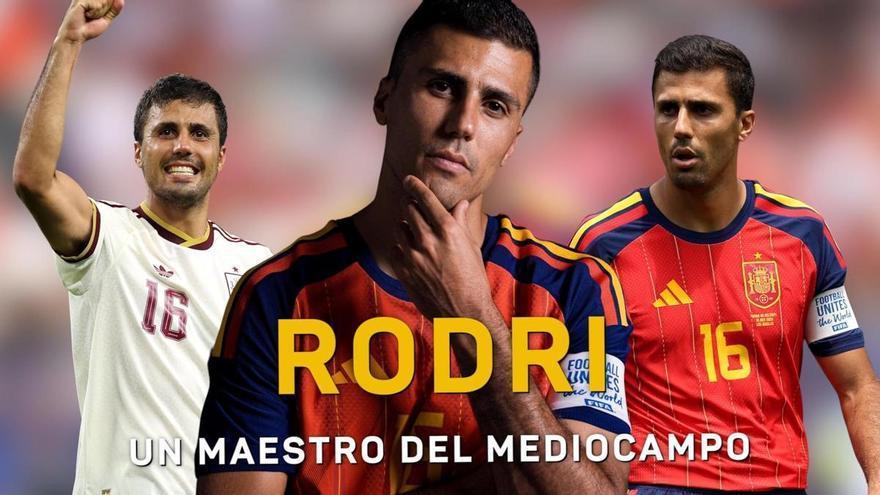Rodri, un maestro del centro del campo
