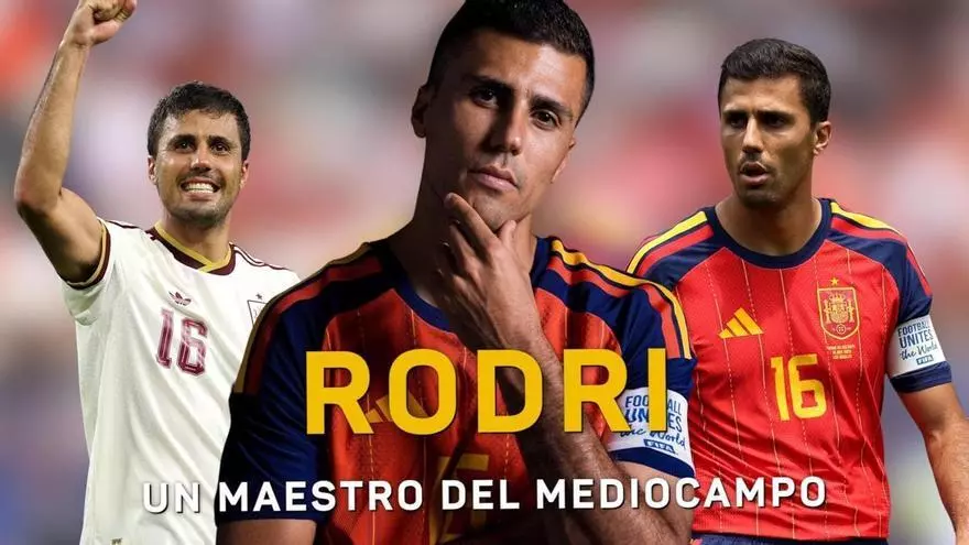 Rodri, un maestro del centro del campo