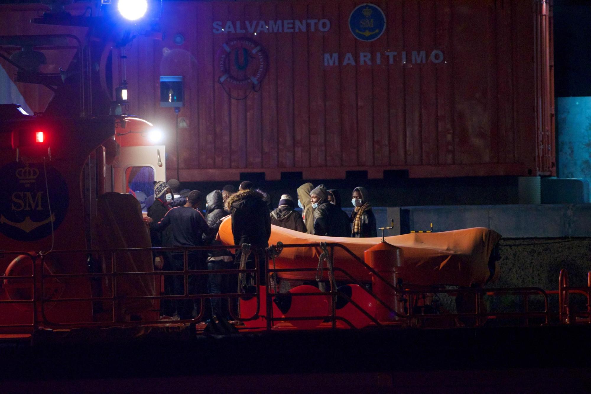 Rescate de migrantes en Fuerteventura