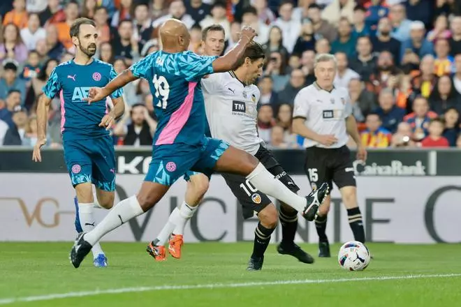 Así fue el partido de las Leyendas del Tripelete